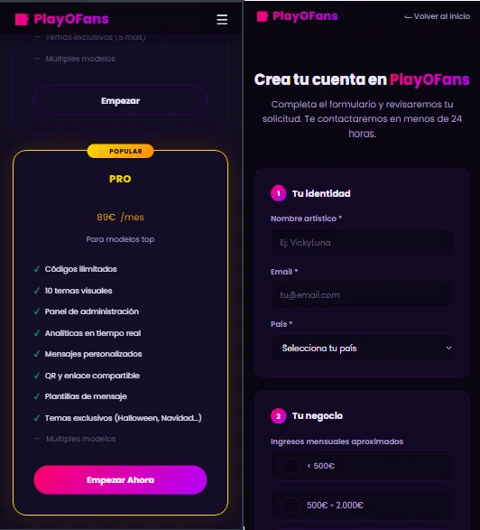 Proyecto de Playofans
