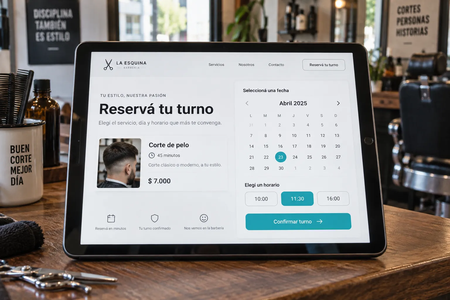 Ejemplo ilustrativo: Reservas automáticas