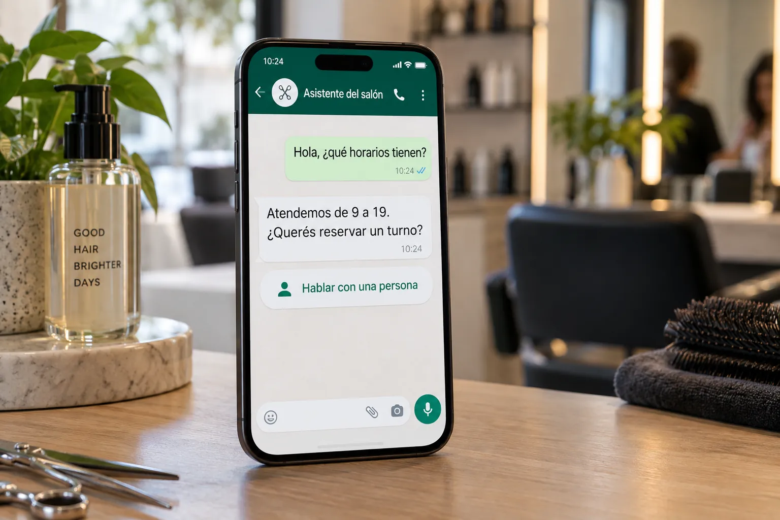 Ejemplo ilustrativo: WhatsApp automático